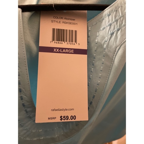 Rafaella Short Sleeve Top Size XXL NWT - Picture 7 of 8